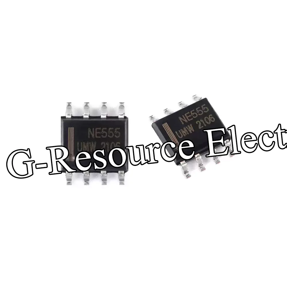 (10 pcs) NE555DR Precision Timer Chip SOP-8 No Brand Electronic Component