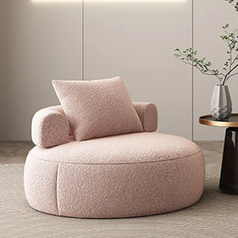 

Nordic Ottoman Lazy Chair Orange Design Beauty Stretch Lazy Chair Reading Relaxing Cadeiras De Sala De Estar Home Furniture