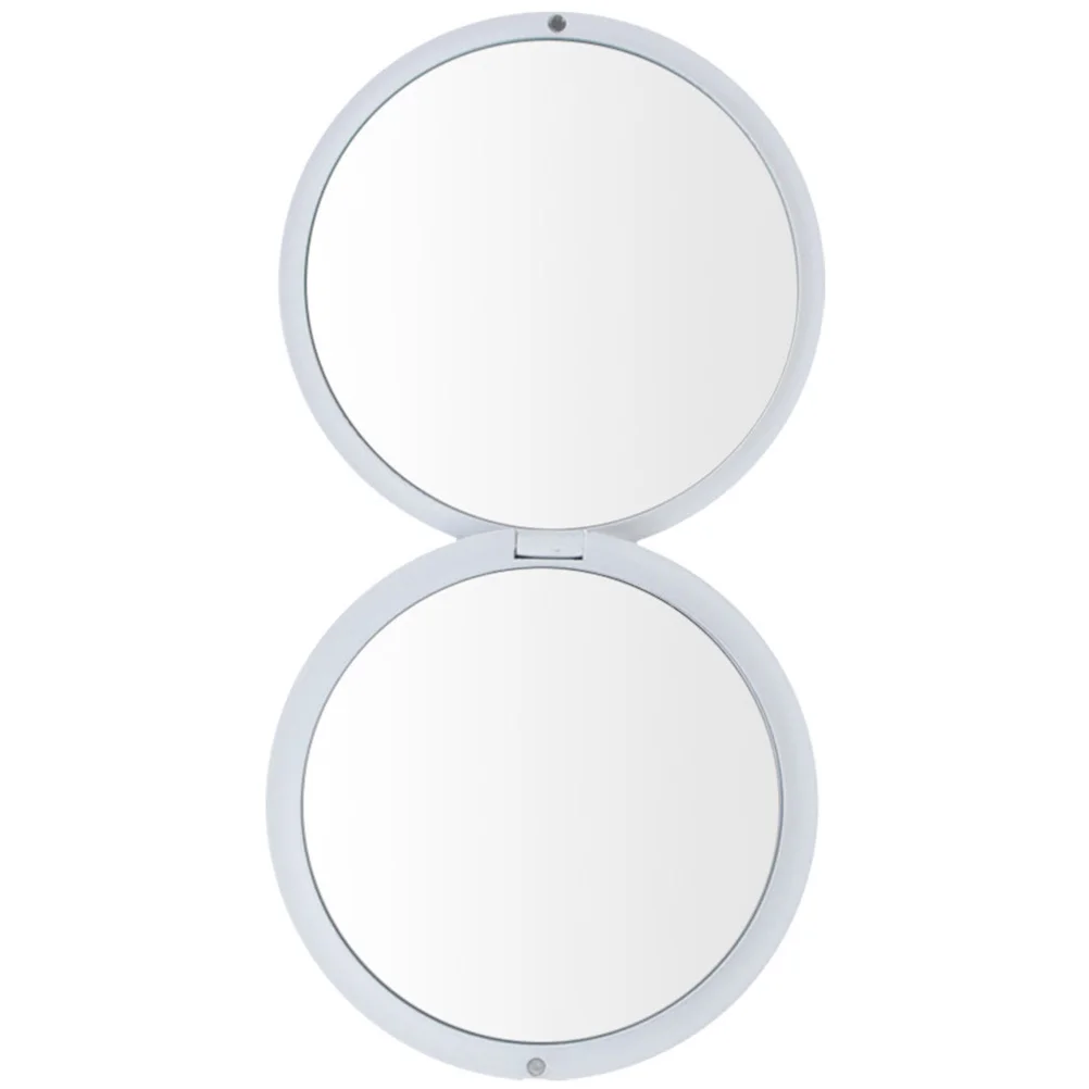 مرآة مكياج للسفر قابلة للطي بتكبير 10 مرات، مرآة محمولة باليد للنساء #4