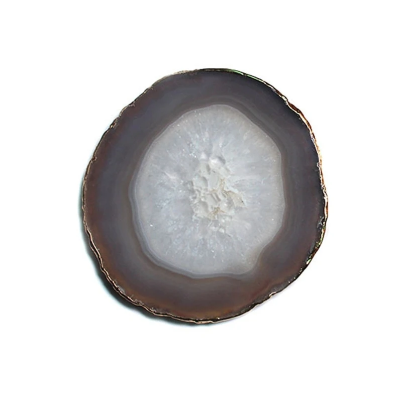 Round Drink Pad in Natural Stone for Coffee Cups and Daily Desk HX6C