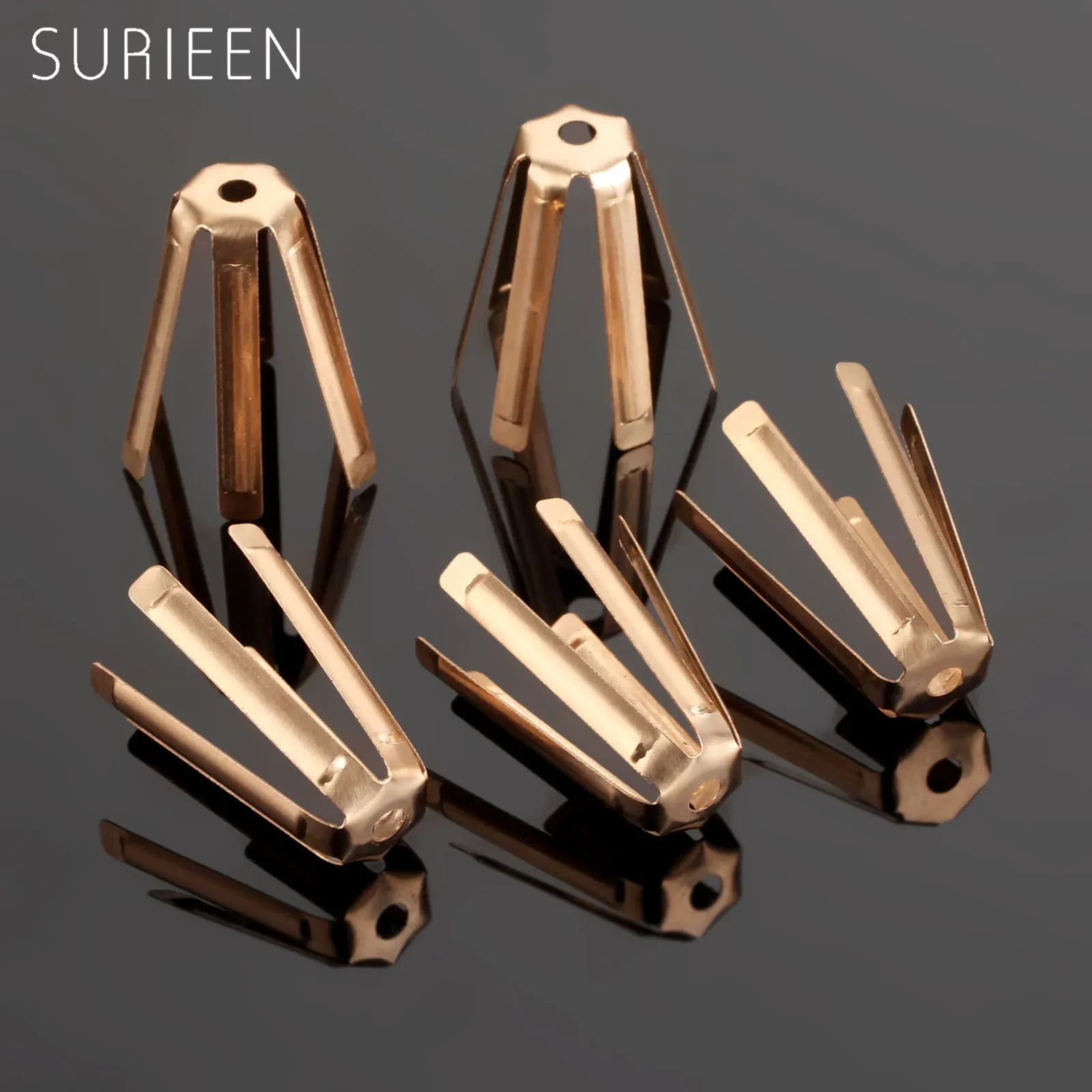 SURIEEN Universal 5pcs Golf Brass Shaft Shim Adapter Fit 0.335 Outdoor Golf Club Shafts Accessories Golf Adapter Spacer Shims