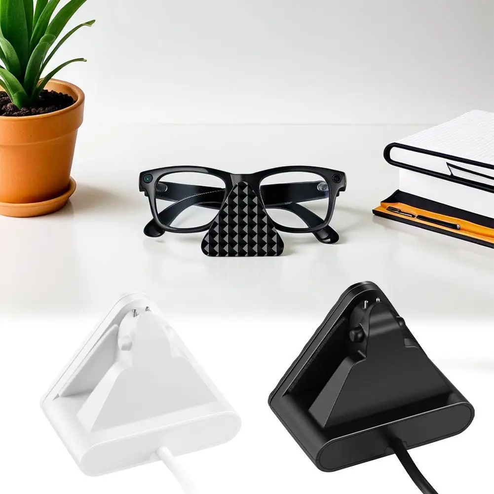 

Для Ray Ban Meta умное зарядное устройство для очков портативное дорожное зарядное устройство с адаптером Type-C светодиодный индикатор умные аксессуары