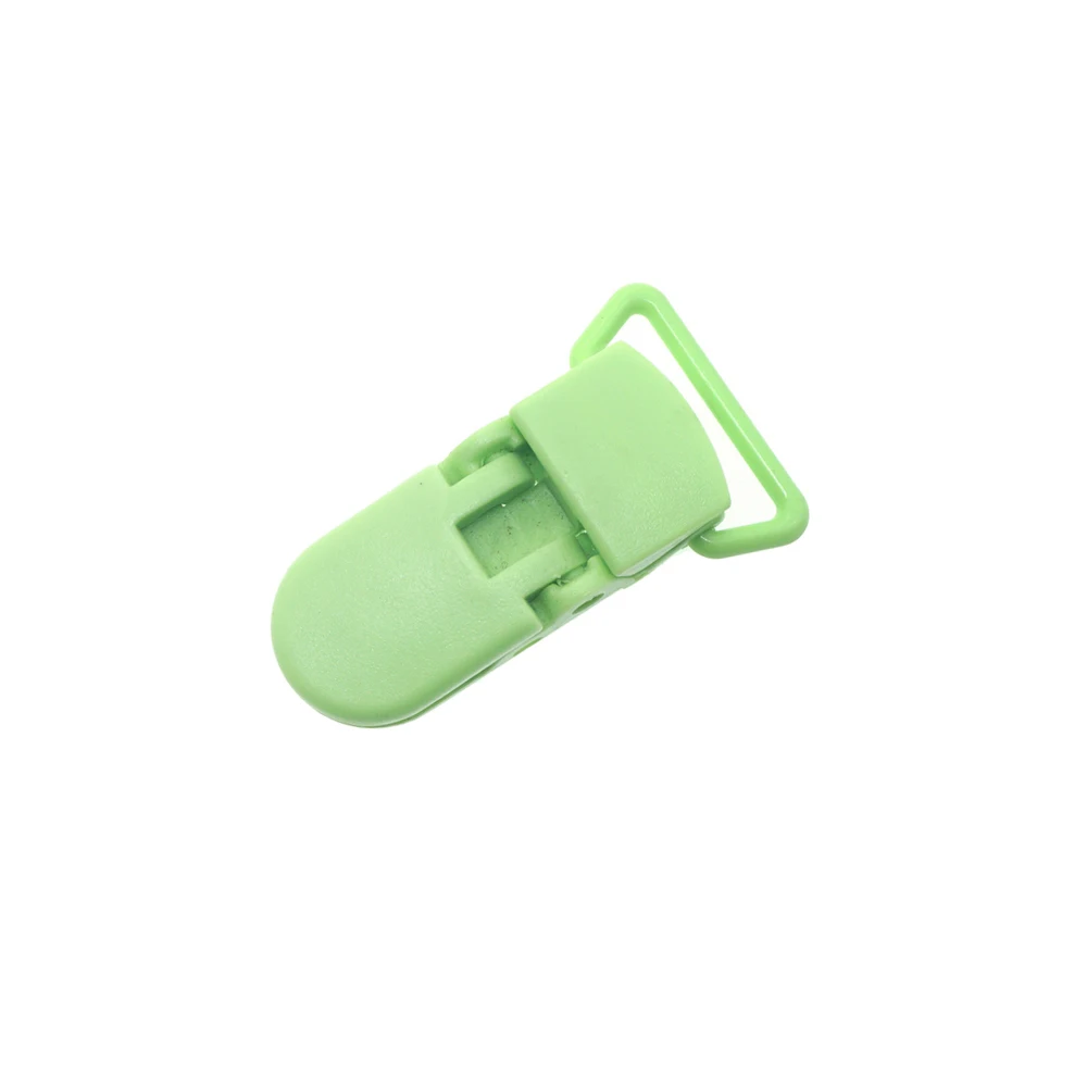 50 Stuks 20 Mm 20 Kleuren Kleurrijke Plastic Fopspeen Clips Voor Jewelr Maken Sieraden Accessoires Diy Fopspeenketting Jarretel Peuter