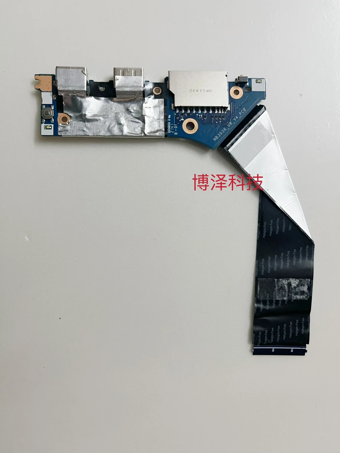 For Lenovo xiaoxin Pro 16ACH 16IHU 2021 Laptop Card reader USB Jack Power Button Board Cable switch Repairing Accessories NB3036