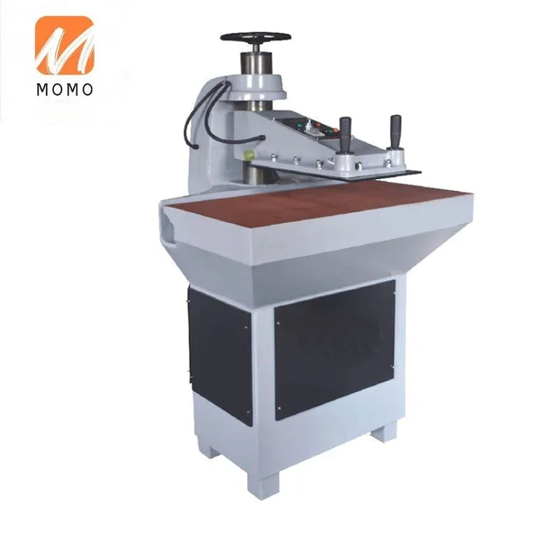 hydraulic swing arm clicker press shoe die cutting machine