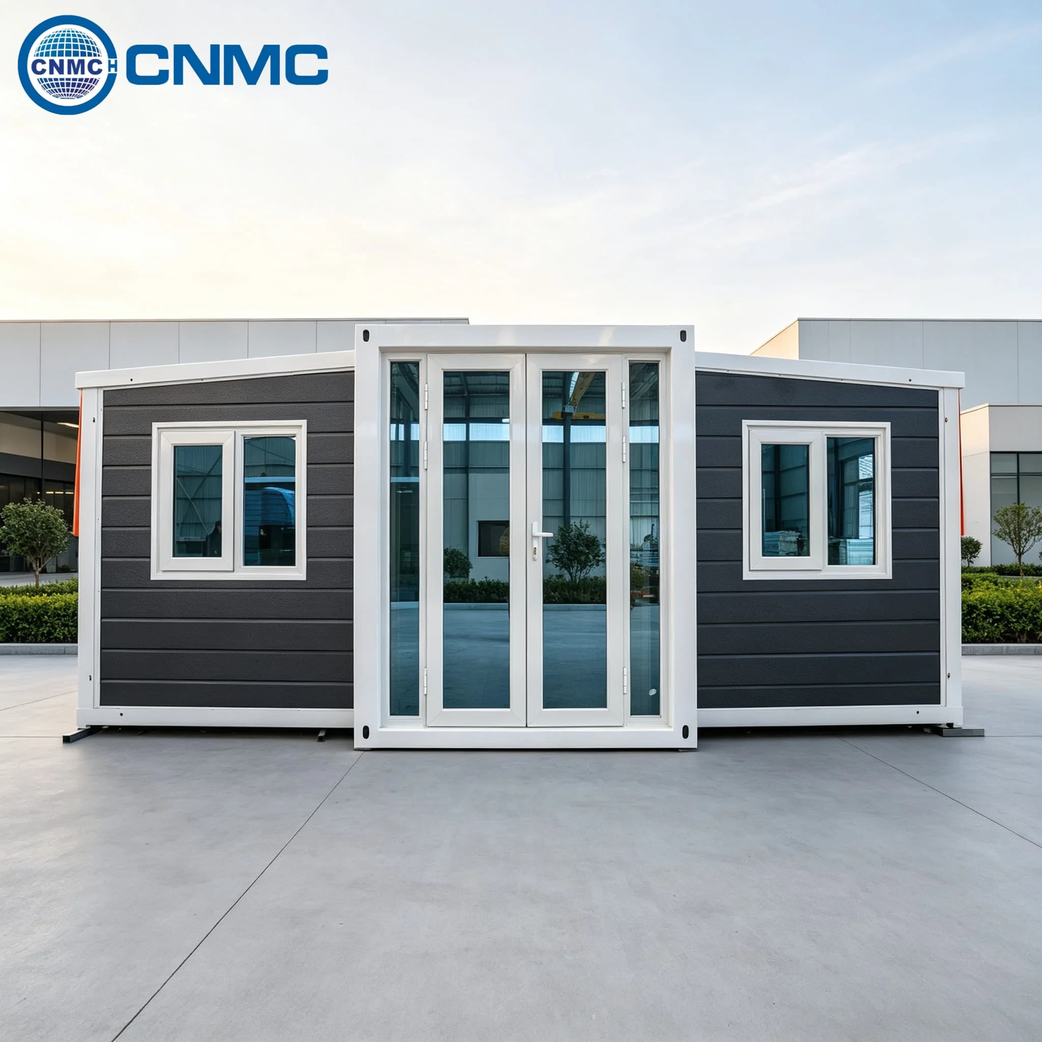 20FT Expandable Modular Container Tiny Home, Custom Kitchen & Bathroom Steel Frame for Camping & Site Office