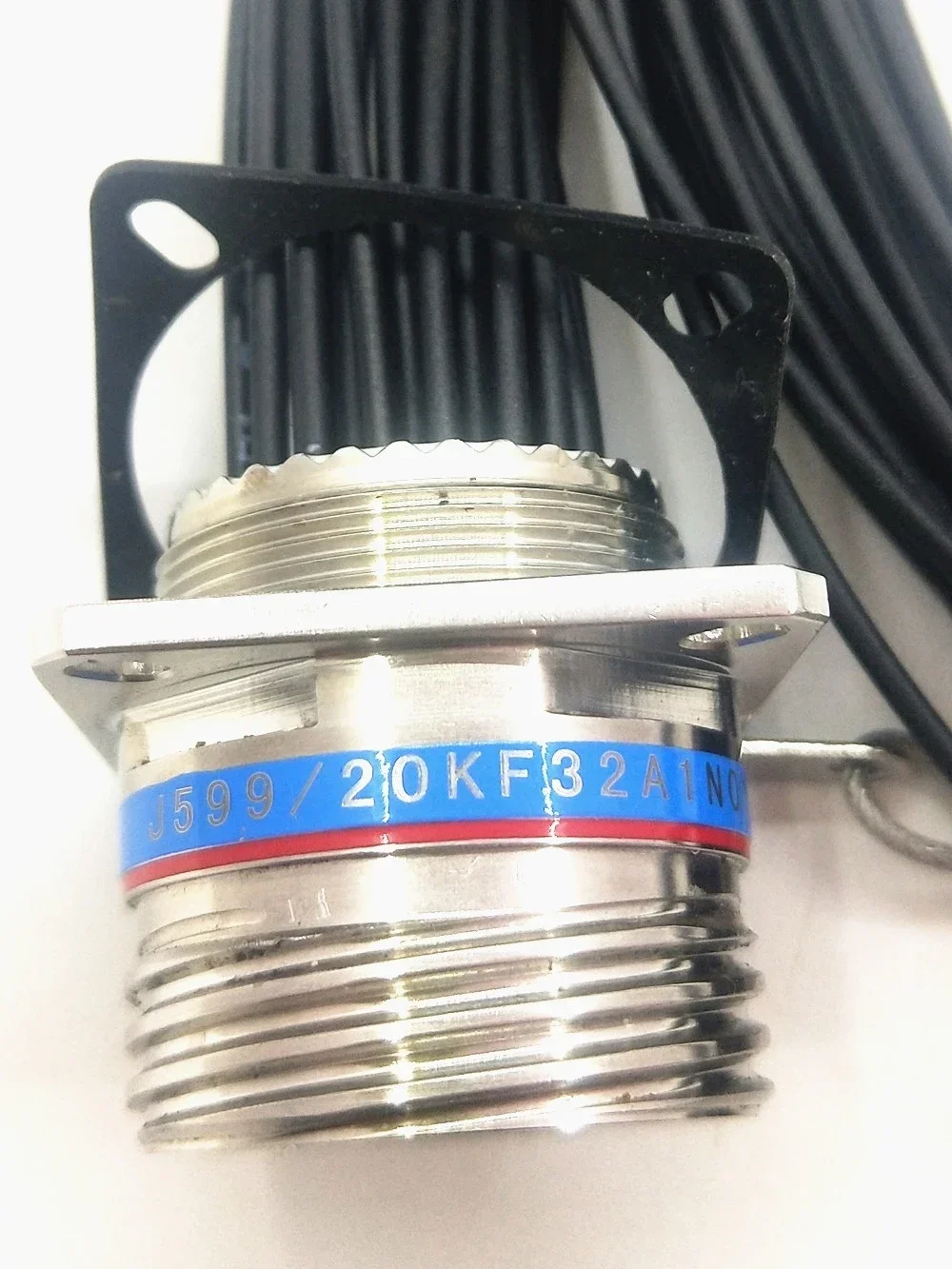 J599 Series Fiber Optic Connector 32 Core Waterproof Aviation Socket J599/20KF32A1N-TELINK