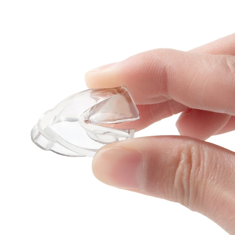 4 Pieces Fish Glass Edges Protector Crashproof Edges Protector Multifunctional Transparent Acrylic Protector