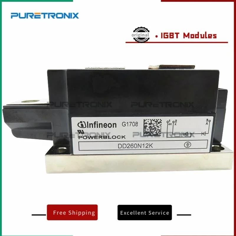 新しいモジュール DD260N18K DD260N16K DD260N14K DD260N12K