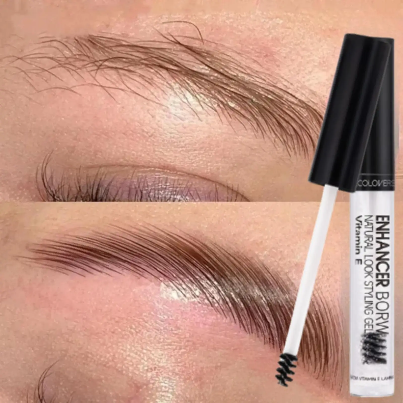 Long-Lasting Transparent Eyebrow Brow Gel for Stylish and Smudge proof Makeup