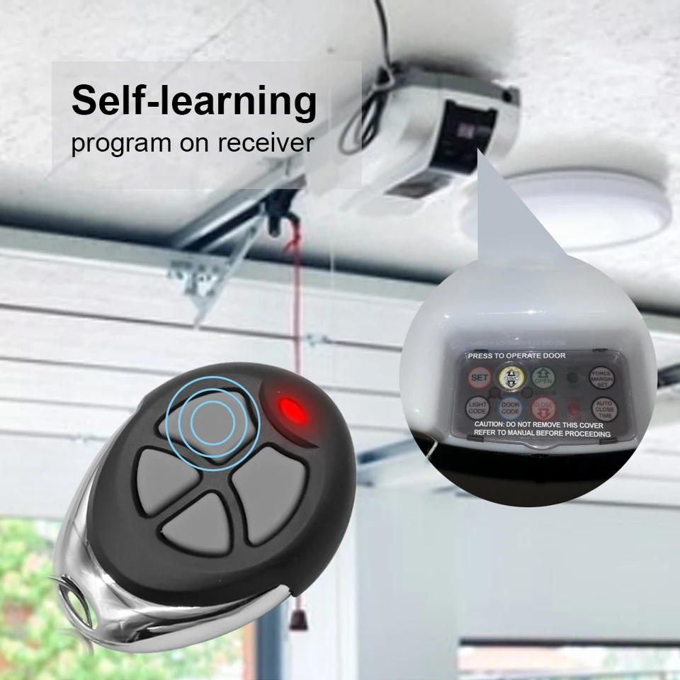 Self-Learning Cloning Remote Control – Replaces ATA PTX4 BLUE & PTX4 PINK