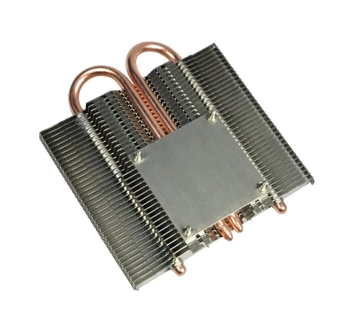 

Computer variable gain amplifier heat sink,copper heat pipe with aluminum fins