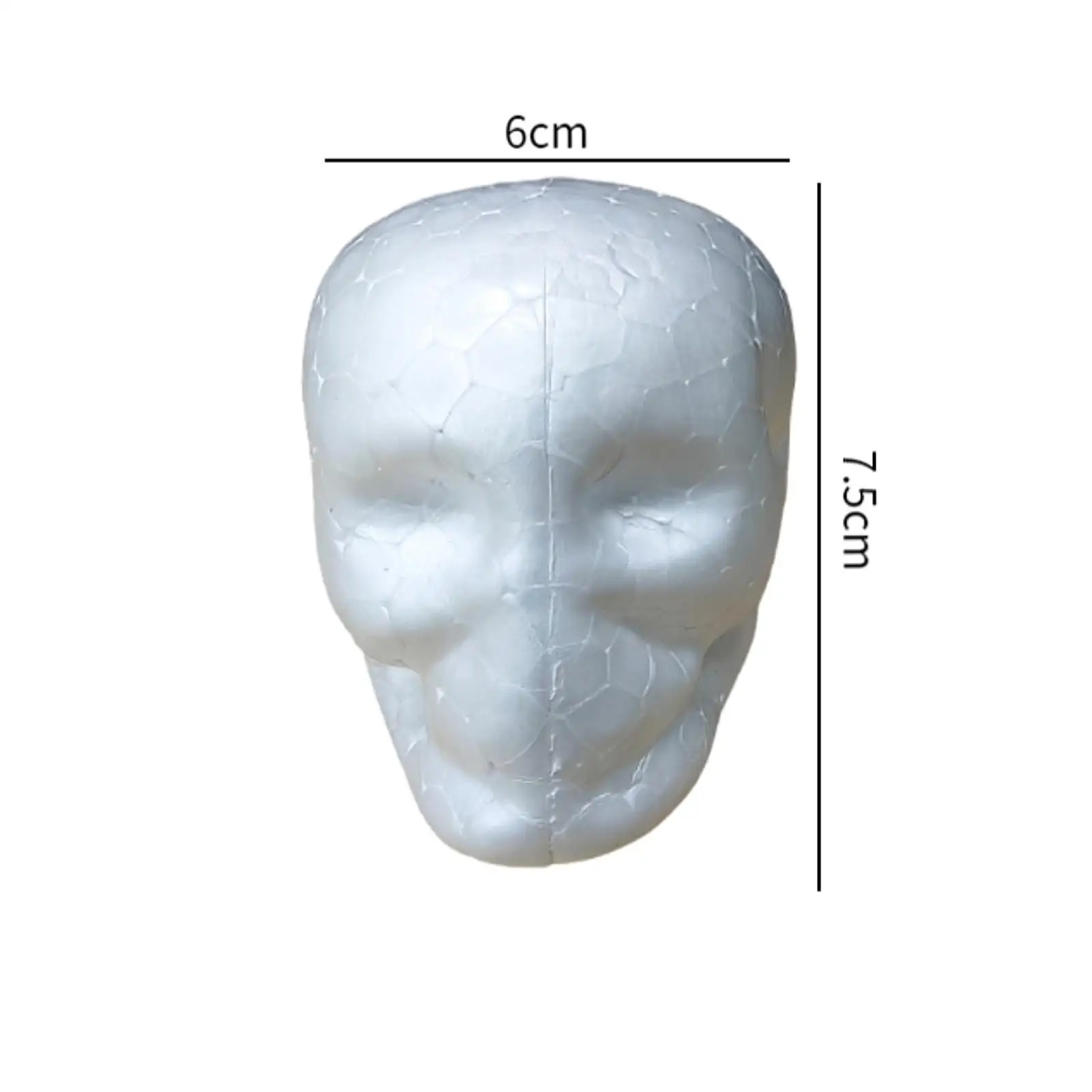 Foam Skull Shape Props DIY Craft for Halloween Household Autumn Fall Harvest