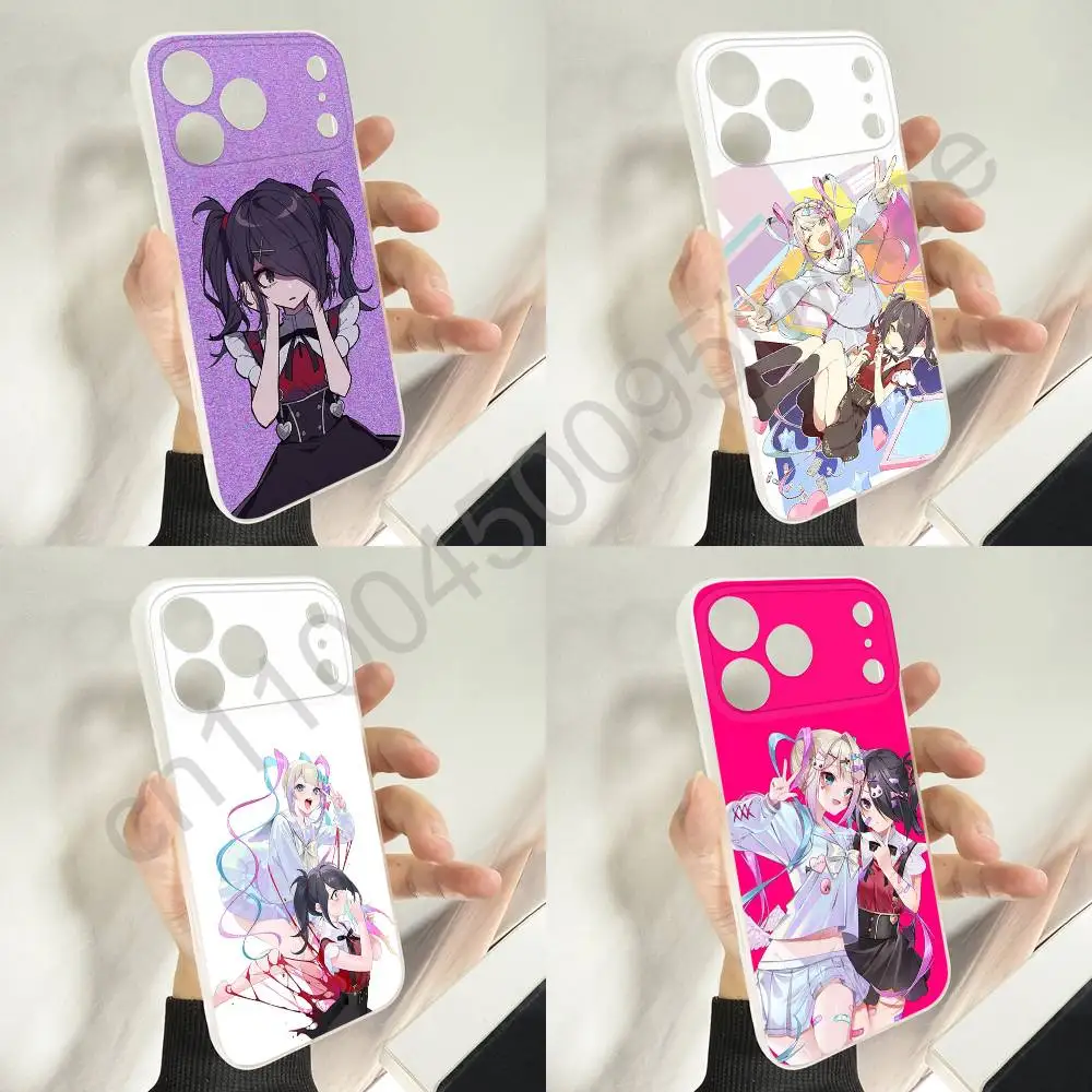 

N-Needy Streamer Overload Ame Phone Case For iPhone 11,16,15,14,13,17,12,Plus,E,Air,Mini,Pro,Max Magnetic Magsafe Soft Cover