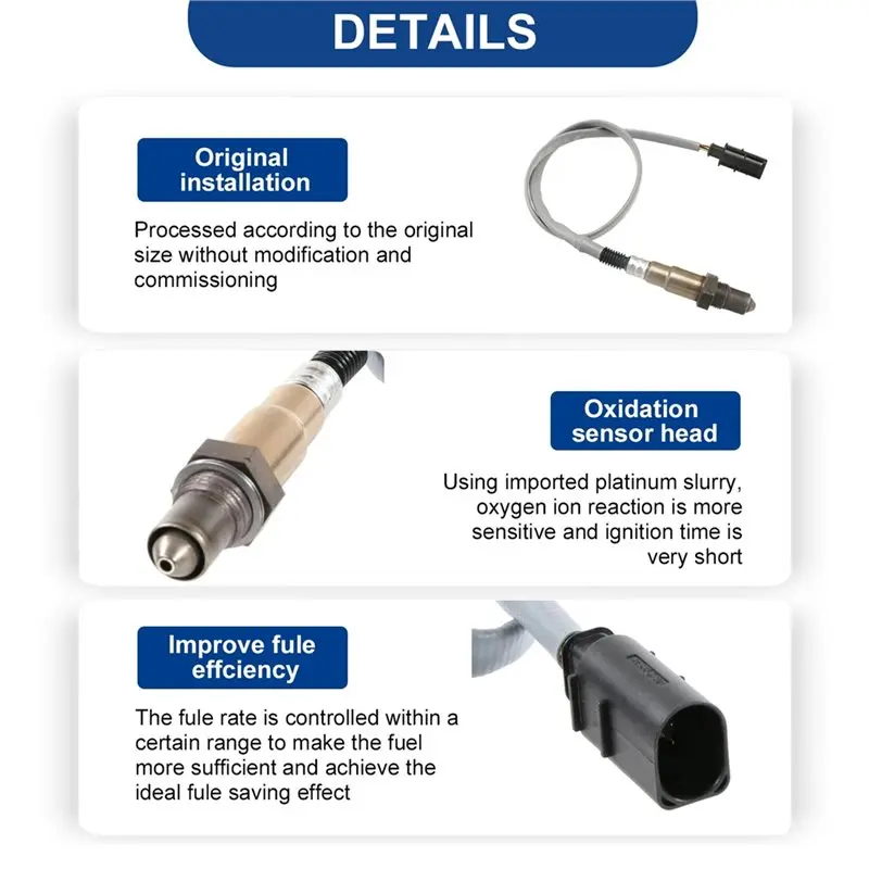A20K-Oxygen Sensor Lambda For Car 0075421618 O2 Sensor For E250 GLK250 Gle300d ML250 S350 0281004205 A0075421618 - view 2