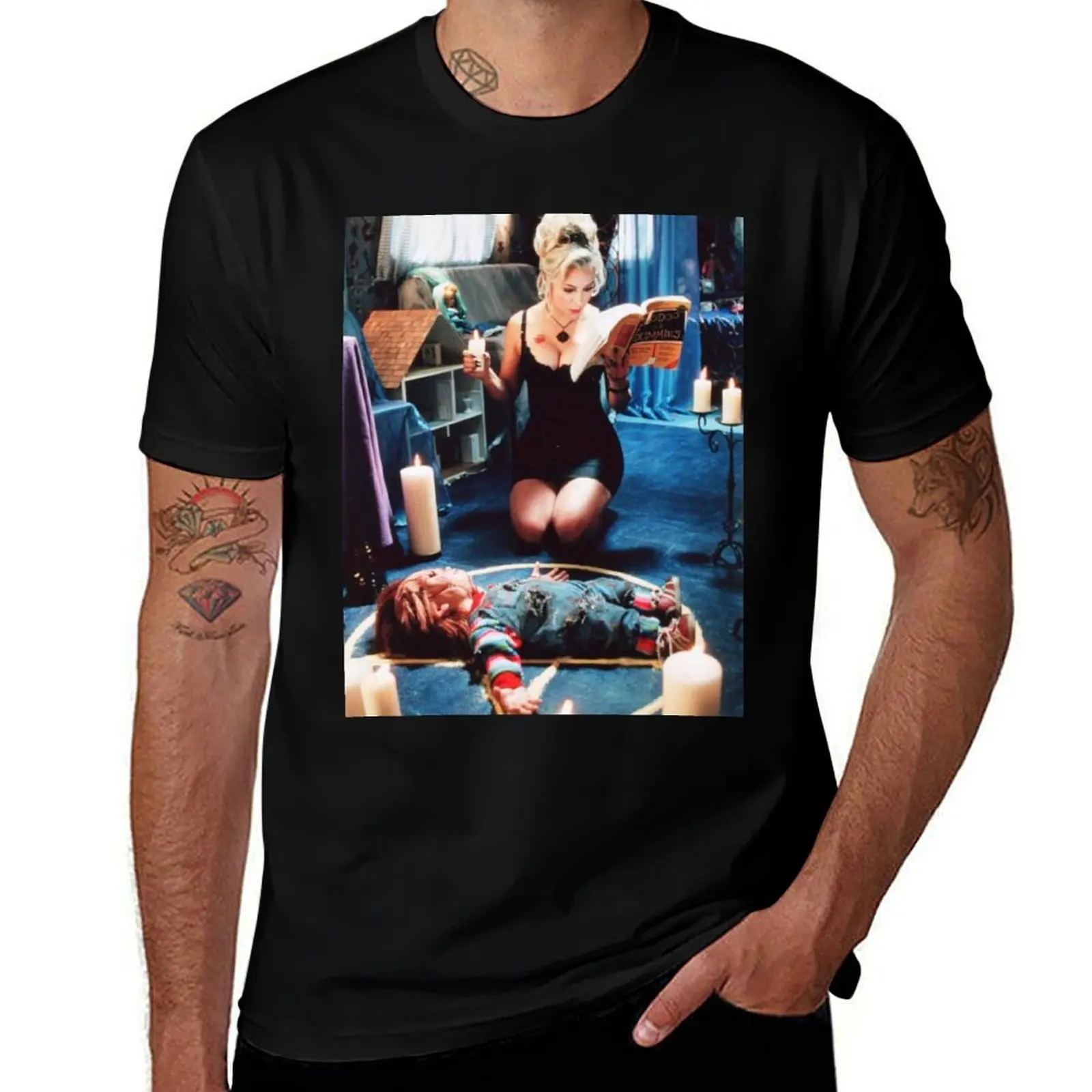 Exiling Chucky Doll Demons T-Shirt Stylish Graphic Short Sleeve Top T-Shirt