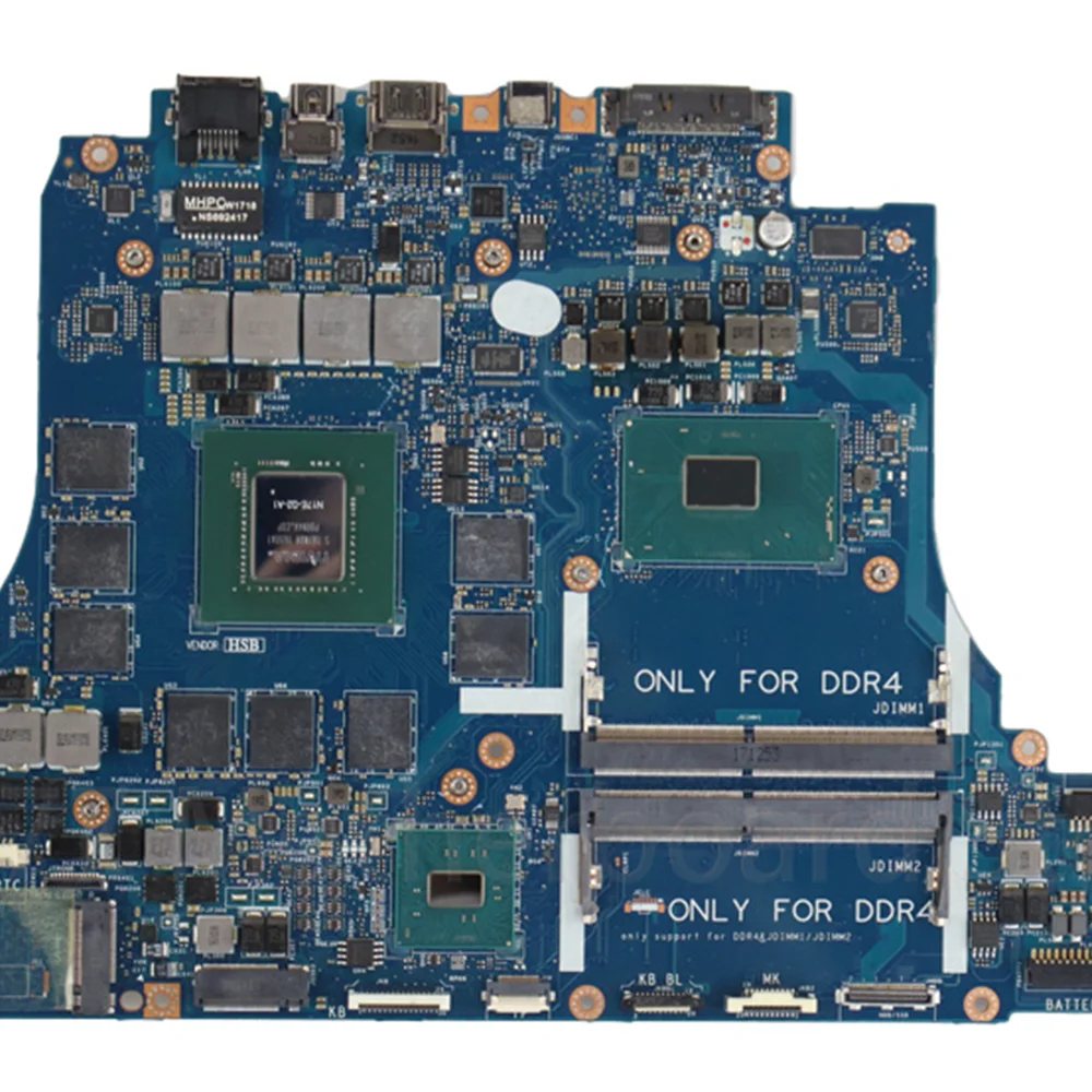 Laptop Moederbord Voor DELL Alienware 15 R3 17 R4 BAP10 LA-D751P Met CPU I7-6700HQ I7-7700HQ GTX1070 8 GB GPU getest OK