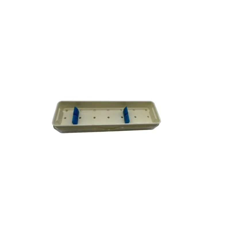 Silicone pad high-pressure sterilization box for ophthalmic surgical instruments, capable of high-temperature disinfection up to