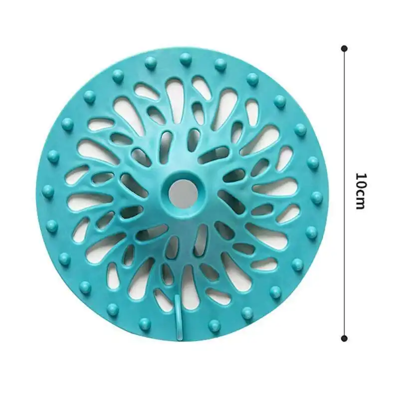 Norbi Kitchen Sink Bathroom Drainage Filter Cover Silicone Floor Drain Flexible Sewer Deodorant Cover Anti-Clogging Artifact