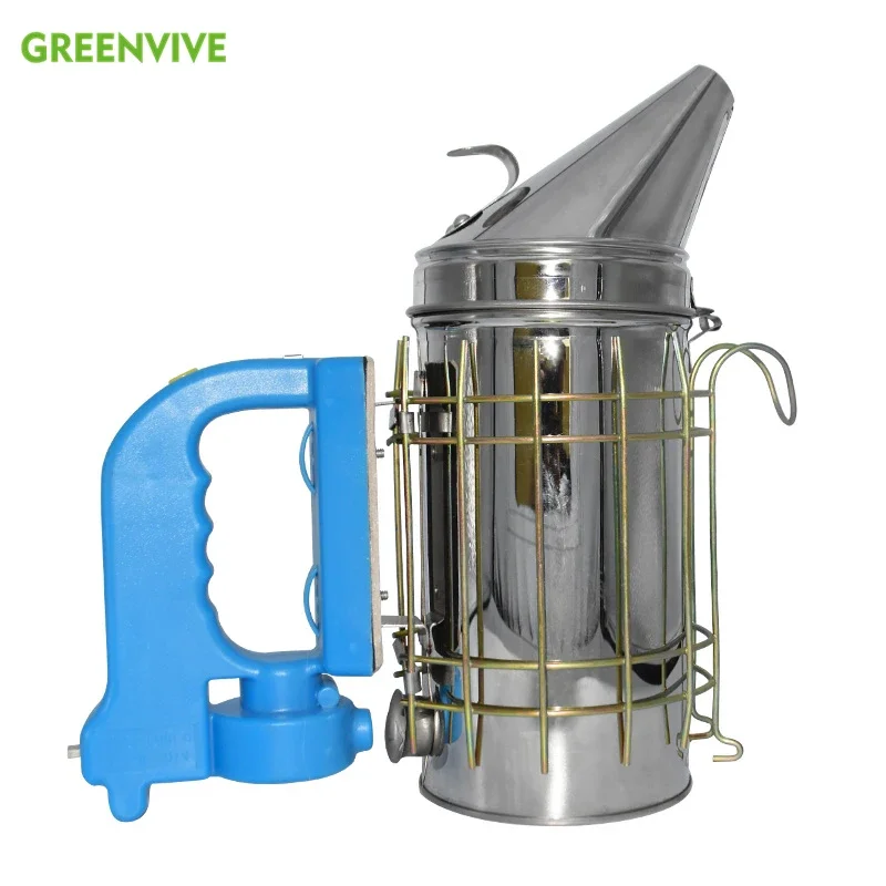 Stainless Steel Electric Bee Smoke Sprayer Beekeeping Beehive Smoker Bee Smoker Apiculture Beekeeper Smoked Beekeeping Equipment