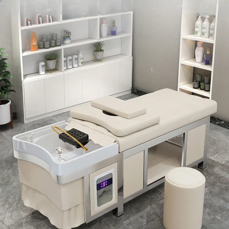 

Спа-шампунь, кровать, массажные кресла для волос, укладка, салон красоты, тайский умывальник, профессиональный умывальник, кресло для терапии Silla