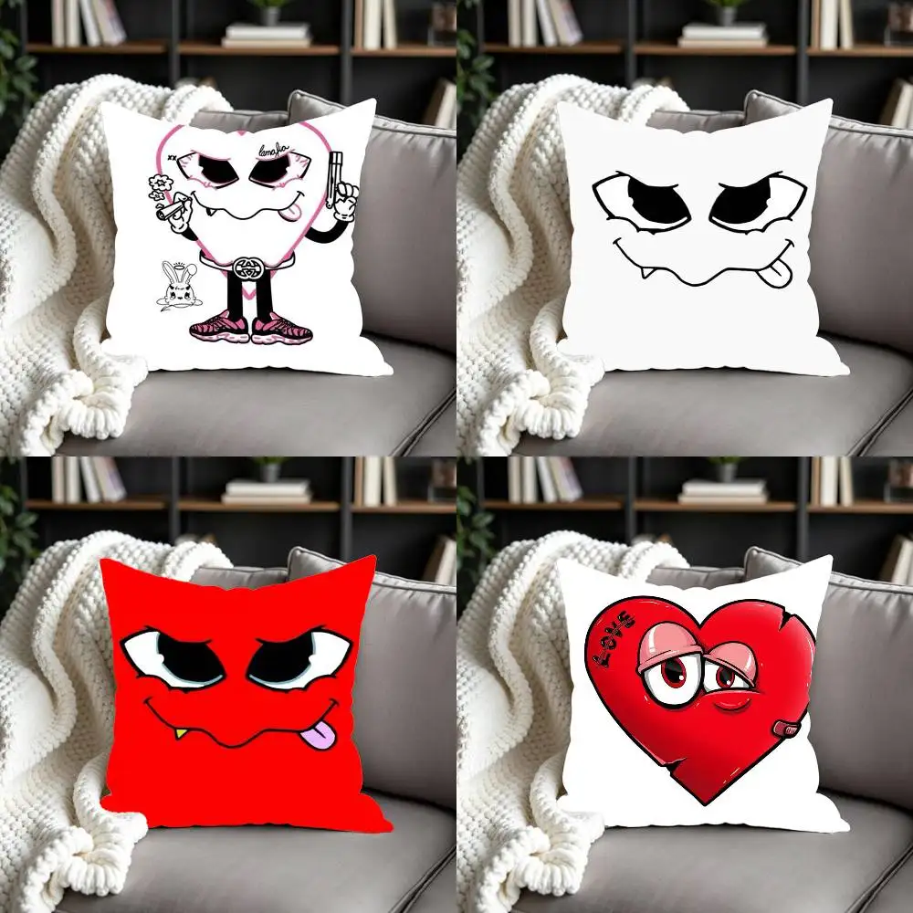 

Love Mafia La Mafia Del Amor Double-sided print Pillow Case Cushion Cover Throw Pillow Case For Car Sofa