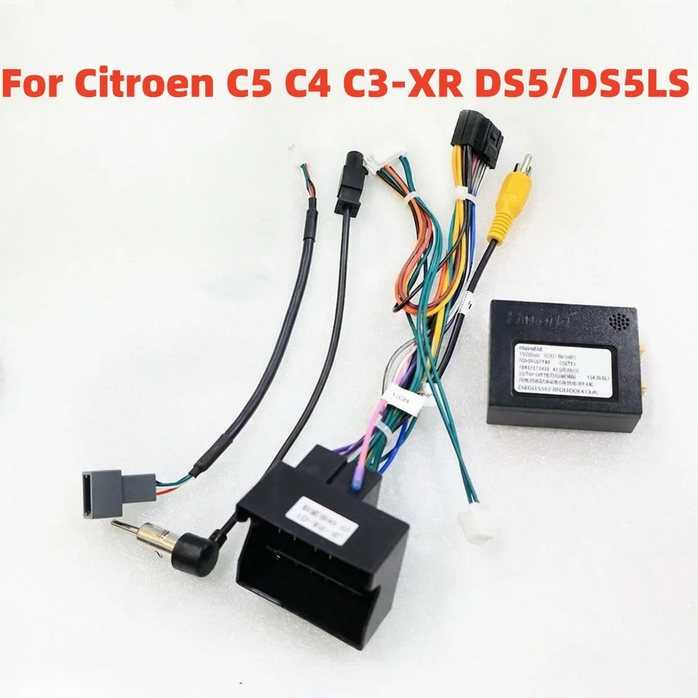 Adaptador Decodificador CanBus Hiworld de 16 Pines para PSA Peugeot 307 308 2008 3008 508 607 y Citroën C3 C4 C5 DS4 DS5 DS6 DS5SL Berlingo