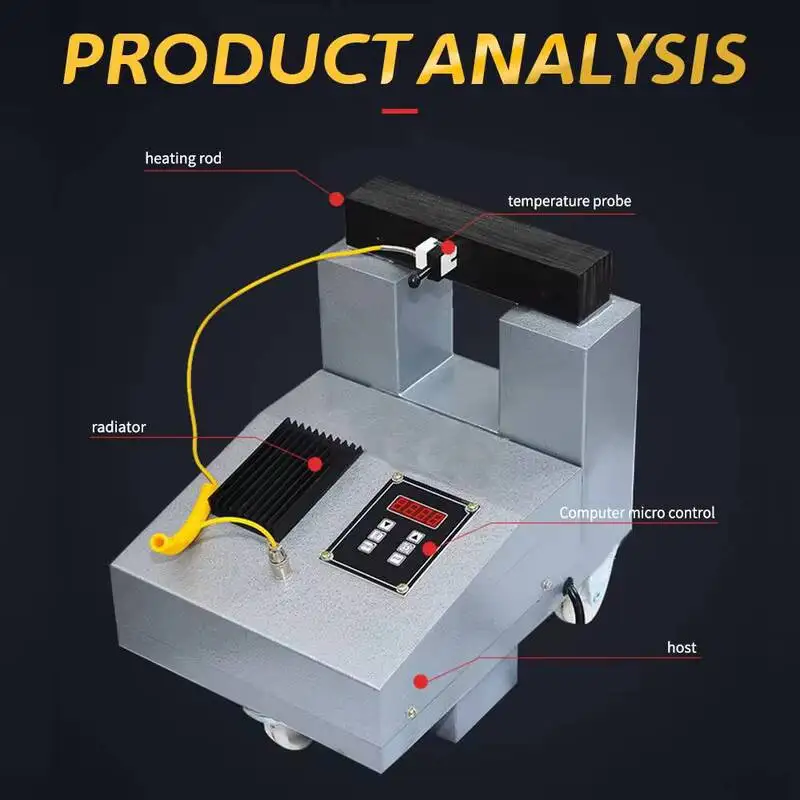 Riscaldatore a Induzione per Cuscinetti Intelligente, Portatile e Mobile, Controllato da Microcomputer