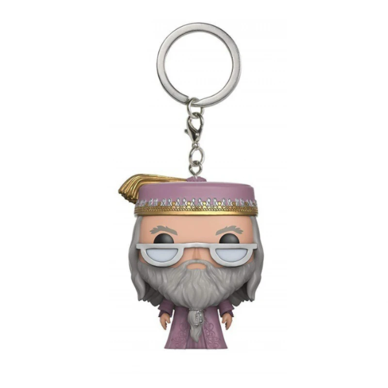 

Wizarding World Character Keychain Set, Cute Mini Figure Key Rings, Collectible Bag Charms, Ideal Gift for Fans & Kids