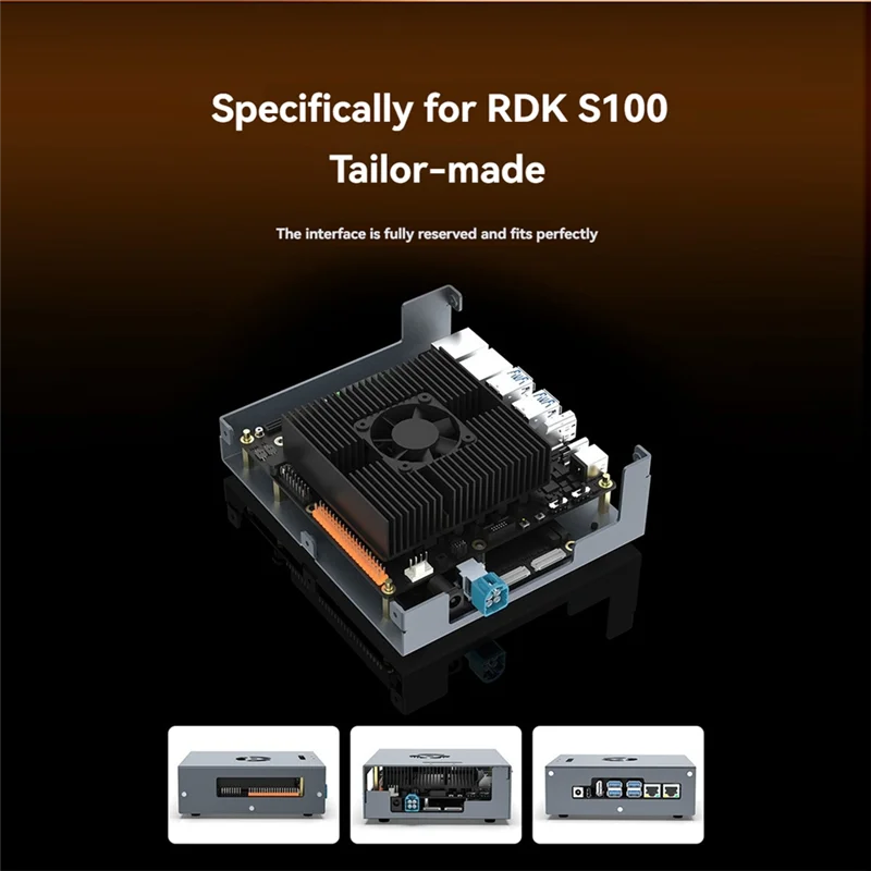 A29F-Aluminium Beschermende Shell Voor D-Robotics RDK S100 Passieve Koeling Ondersteunt Installeren Camera Voor RDK S100 Development Bo