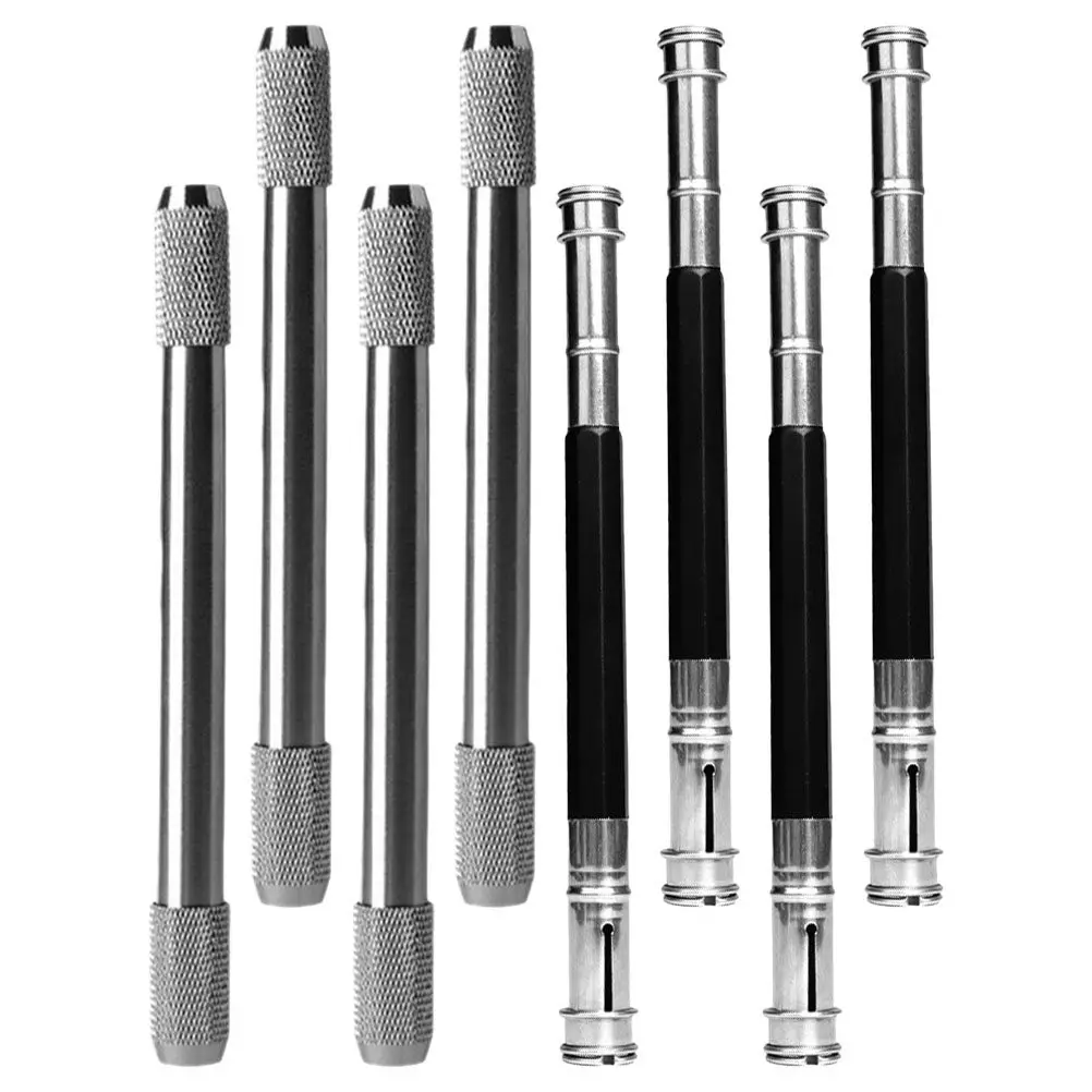 

8Pcs Pencil Extenders Metal Holder Lengthening Tools for Artists Sketch Drawing Pens School Office Supplies Pencil Extender