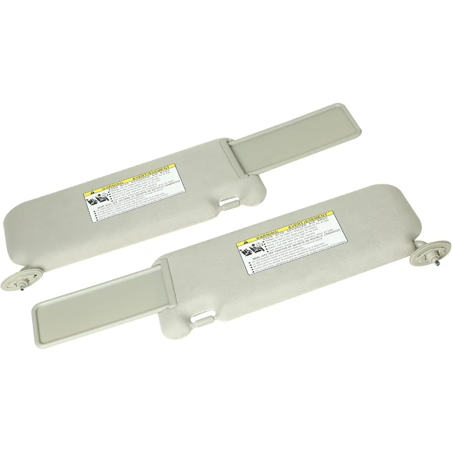 حاجب من الشمس للراكب الأيسر الأيمن للسائق متوافق مع Scion TC 20052010 يستبدل 7432021210B27431021130B1 زوج رمادي لـ #6