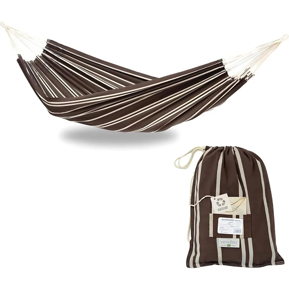 

Barbados 2 Person Hammock XL Indoor or Outdoor Hammock Swing Portable Hammock for Relaxation on The Patio Bedroom