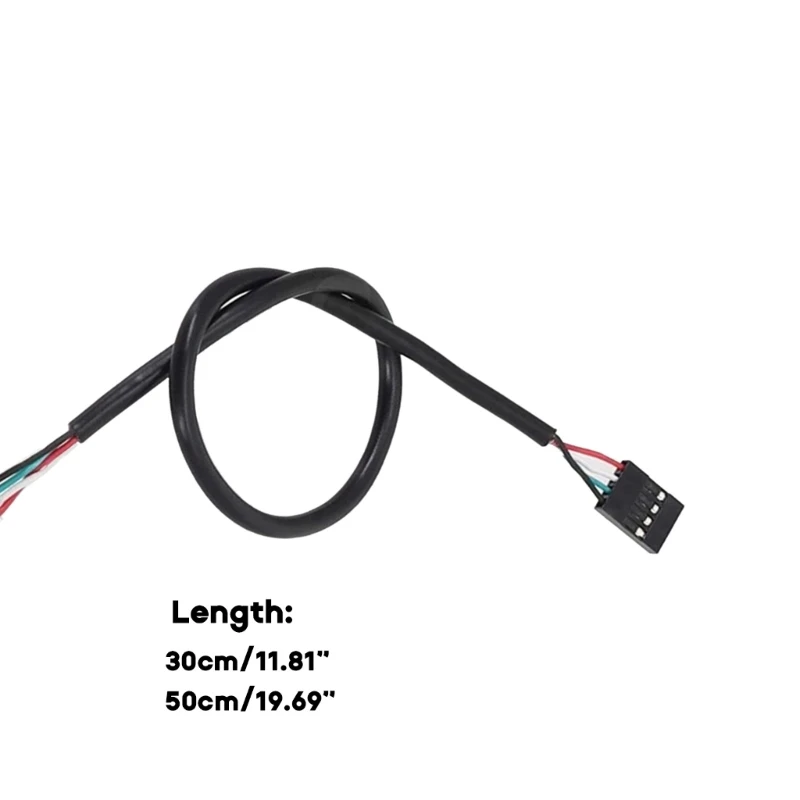 1PC 4PIN DuPont Line DuPont 2.54-4P to MX1.25-4P USB Data Extension Cable for Printer Motherboard PC DIY DropShipping