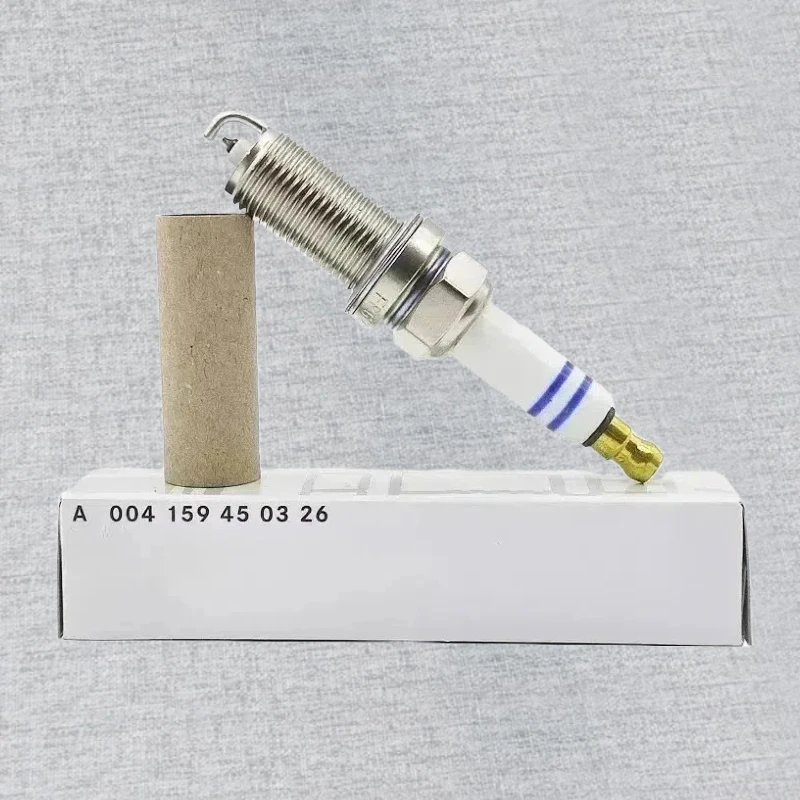 

4PCS Car Spark Plug FR6MPP33 A004159450326 For BENZ W203 W211 C160 C180 C200 C230 Kompressor CLC/K E200 G55 S55 SLK200 CGI NGT T