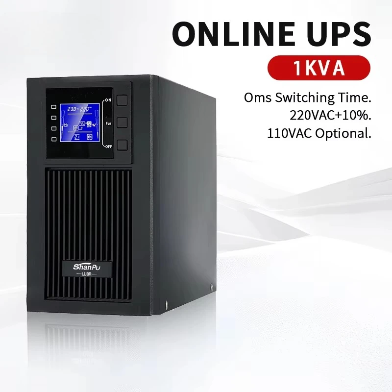 Fonte de alimentação UPS de backup monofásica 110v/220V 50Hz 60Hz Fonte de alimentação ininterrupta on-line UPS