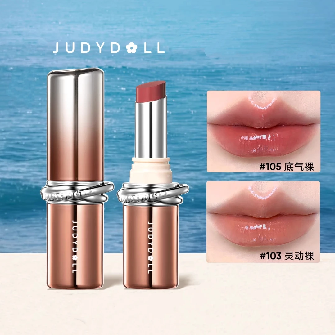 

Губная помада Judydoll Stay Shine 3 г телесного цвета, глазурь для губ, увлажняющая косметика для макияжа