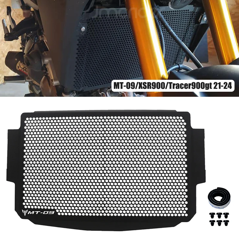 MT09 Motorcycle Radiator Grille Guard Protector Cover FOR YAMAHA MT-09 MT 09 XSR900 XSR 900 TRACER 9 900 GT 2021 2022 2023 2024