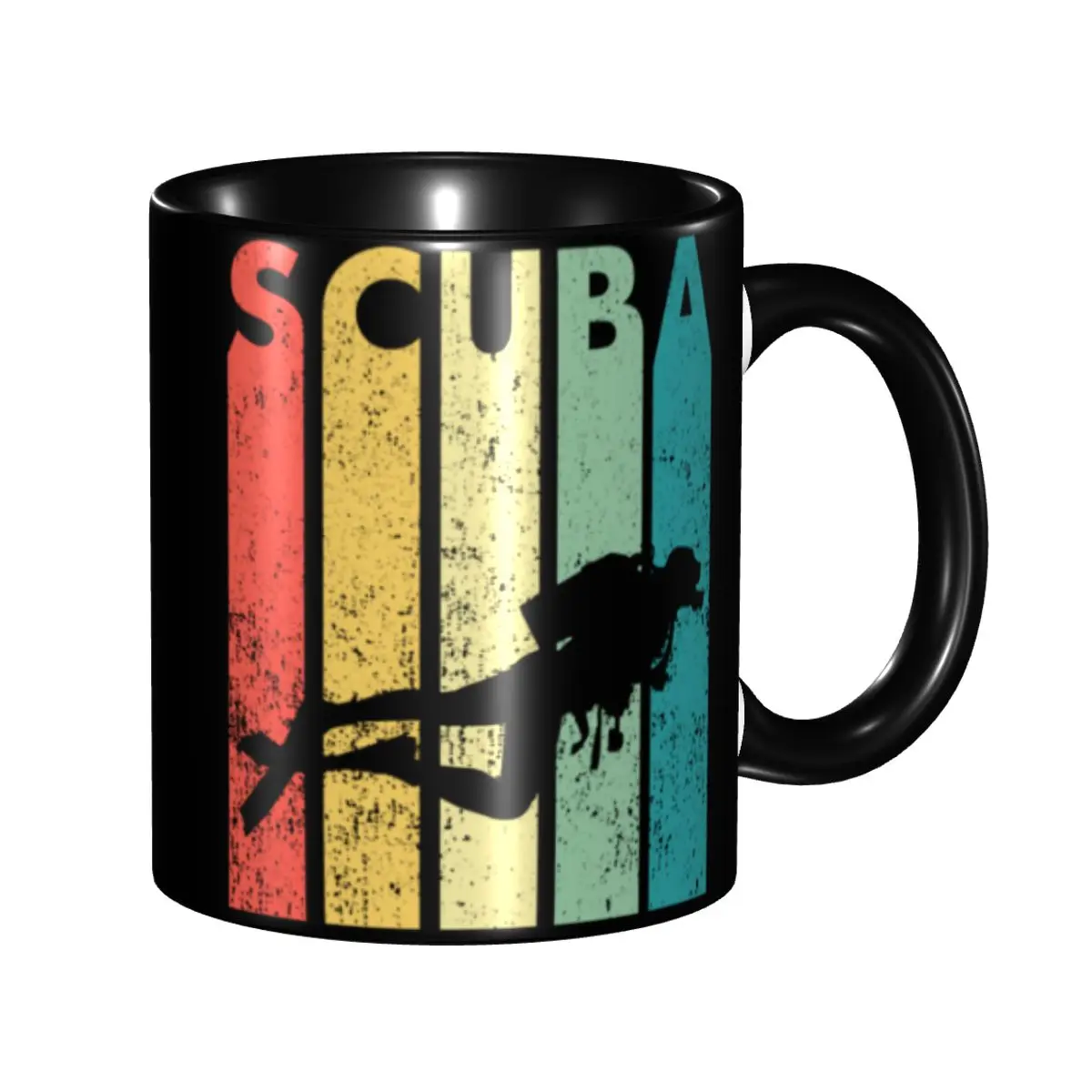 

Customized Dive Diver Scuba Diving Coffee Mug DIY Ceramic Milk Tea Cups