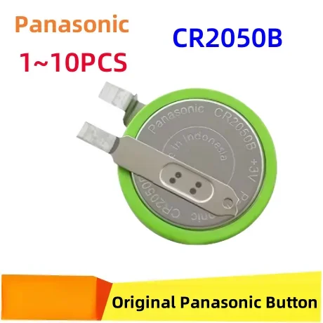 جديد باناسونيك مراقبة ضغط الإطارات المدمج في بطارية الاستشعار CR2050B درجة حرارة عالية ودرجة حرارة منخفضة 3 فولت مع زر القدم