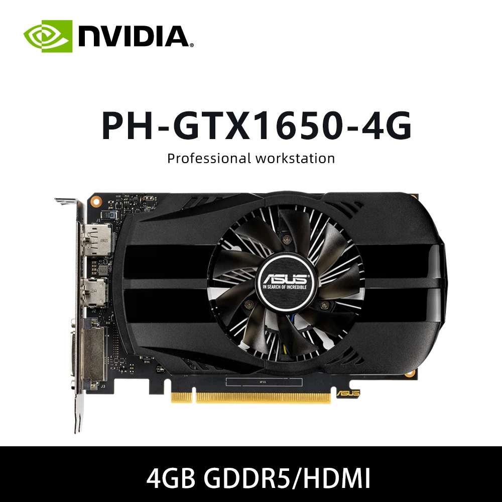 GTX1650-4GD5 VGA CARD & TUF-GTX1650-04G-GAMING & PH-GTX1650-4GD6