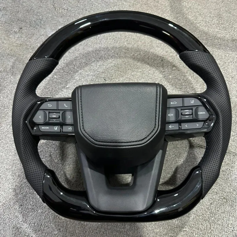 

Custom Leather Steering Wheel Hilux Revo LC 70 79 Land Cruiser Pick Up tuner 2017-2021 Car Accessories