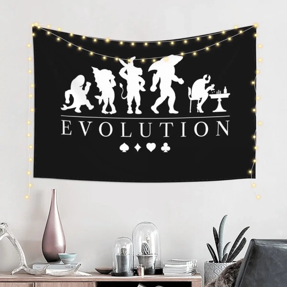 Poker Darwinism 2 Tapestry Decoration Wall Room Design Things To Decorate The Room Tapestry