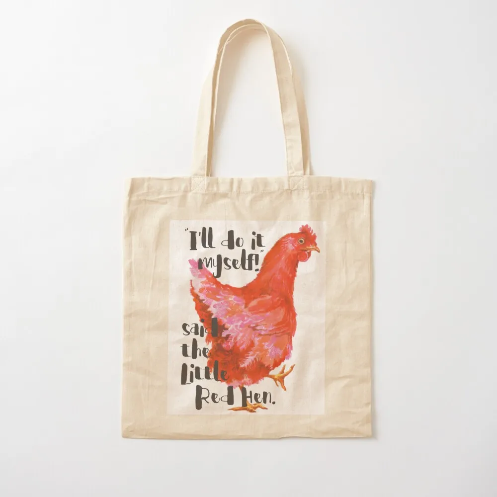 

Little Red Hen Rocks It Tote Bag shopper bag women canvas Shopper handbag Women's shopper bag