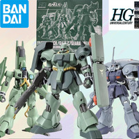 Bandai Original MODEL KIT GUNDAM HG 1/144 EWAC ZACK GAZA C GEARA DOGA Anime Action Figure Assembly Model Toy Model Gifts For boy