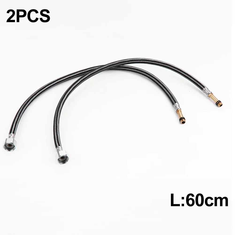 Brightness Connectors Sink Corrosion Flexible Braided Tube Long Lasting Nylon Braided Aluminum Wire Application