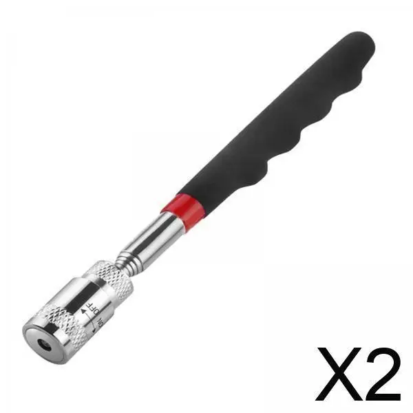Telescoping Magnetic Pickup Tool Alloy Steel Extendable Stick Retrieval Repair Suction Rod for Home Workshop