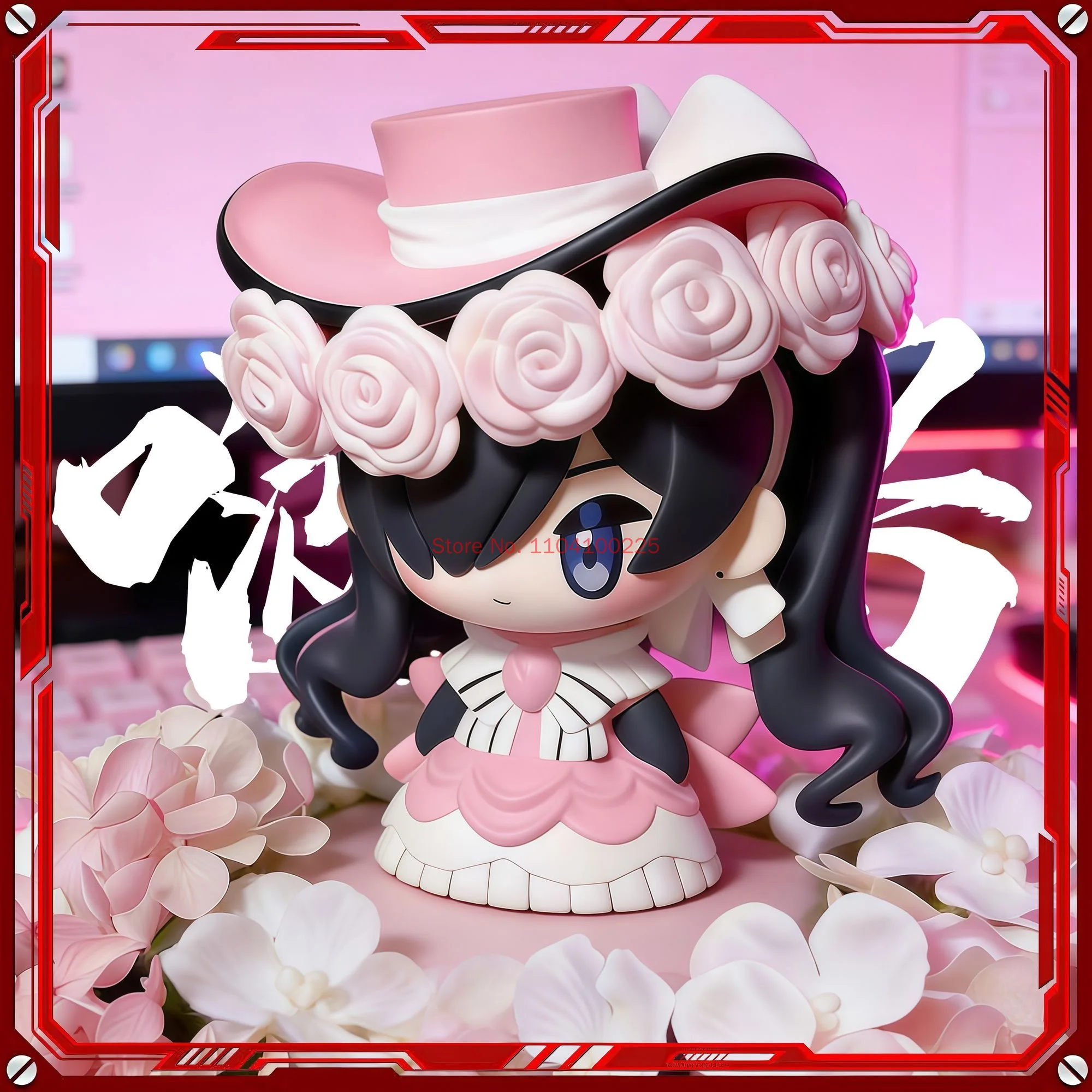 

Black Butler Ciel Phantomhive Anime Figure Robin Gk Statue Collectible Model Chibi Desktop Decoration For Anime Collectors
