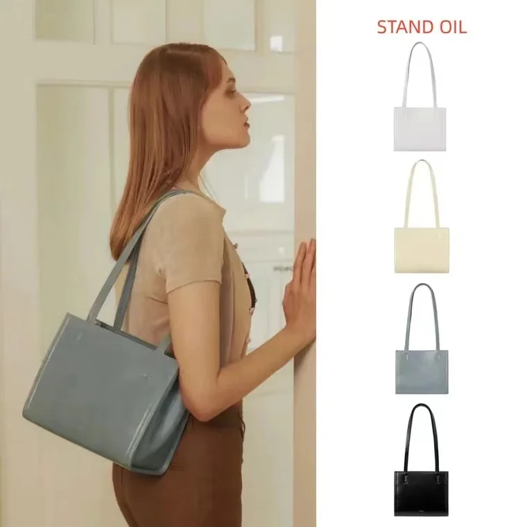 Korean standoil bag Oblong bag Mini mini inclusive bag popular Stand Oil cross-body bag