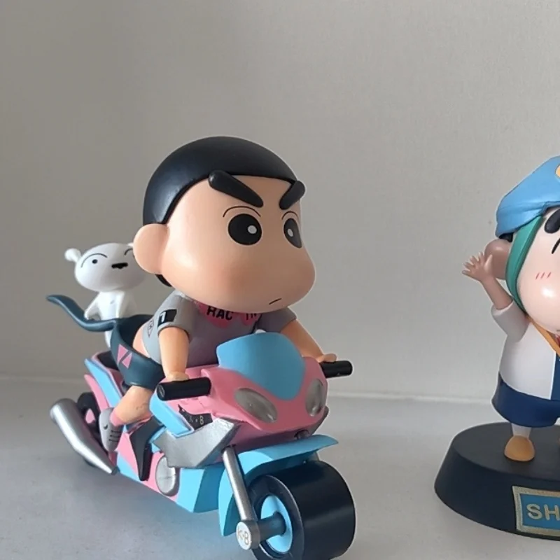 Figuras de Anime Crayon Shin-Chan, muñeco de juguete, neumático móvil, figura de acción, Manga, estatua Gk, modelo regalo de cumpleaños, novedad de 2024